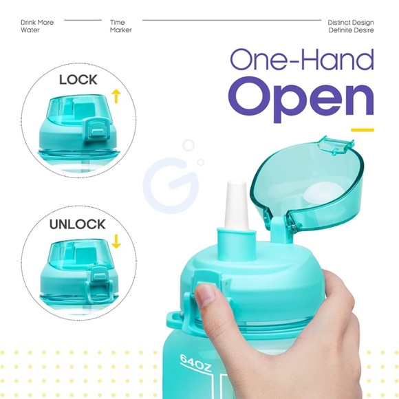 NEW Half Gallon/64 oz Water Jug - Picture 9 of 9